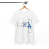 Girl Dad with LA Logo Tee Shirt - Unisex Heavy Cotton Casual Fit